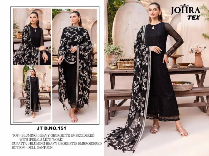 Jt 151 Blooming Georgette Pakistani Suits Wholesale Shop In Sin Surat